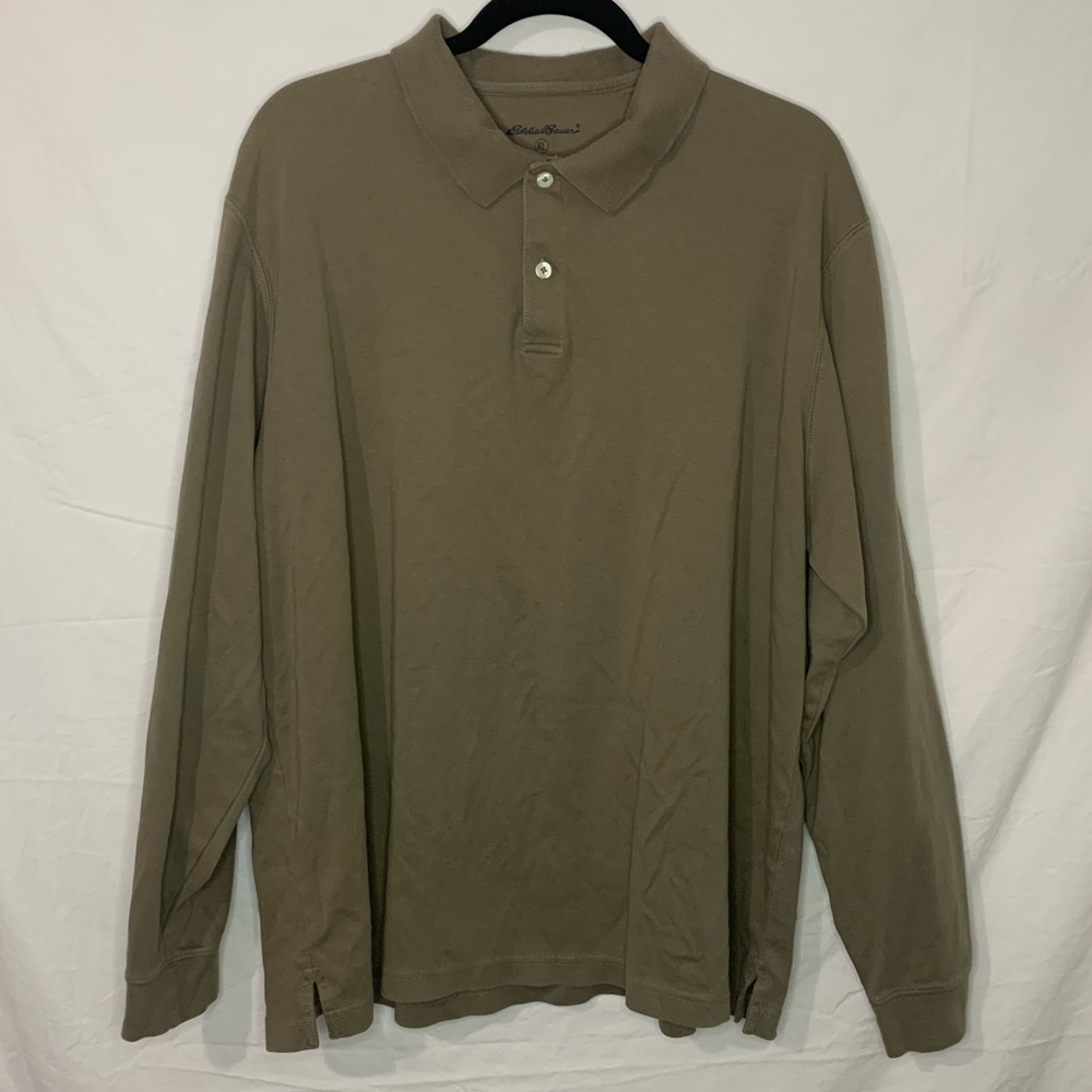 ☘️3/$20☘️ Eddie Bauer Long-Sleeve Polo Shirt